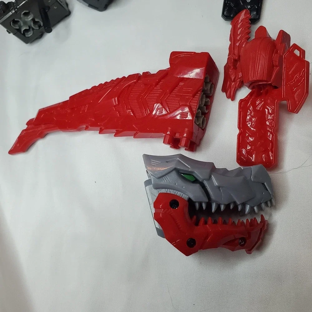 Huge Bandai DX Megazord Power Rangers Dino Fury Sentai Ryusoulger Kishiryu Lot